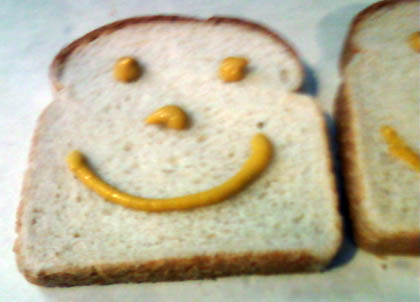 No one can resist happy bread/submitted photo